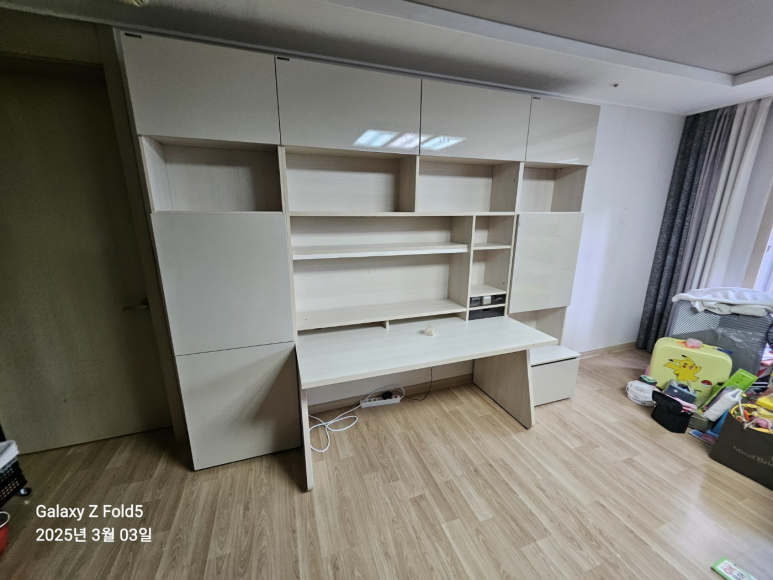 한샘 책상 책장 세트 재설치 완료